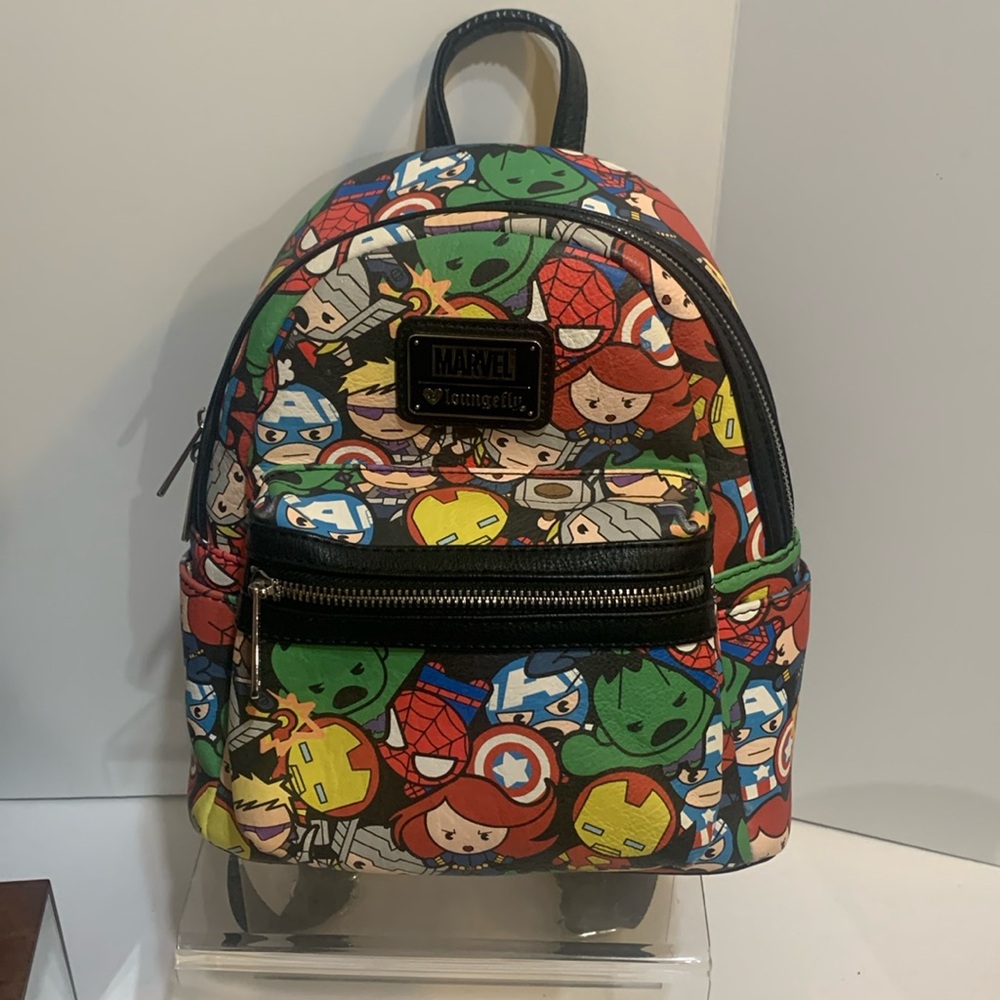 Loungefly Marvel Chibi Avengers Mini Backpack With Flaws 2019
